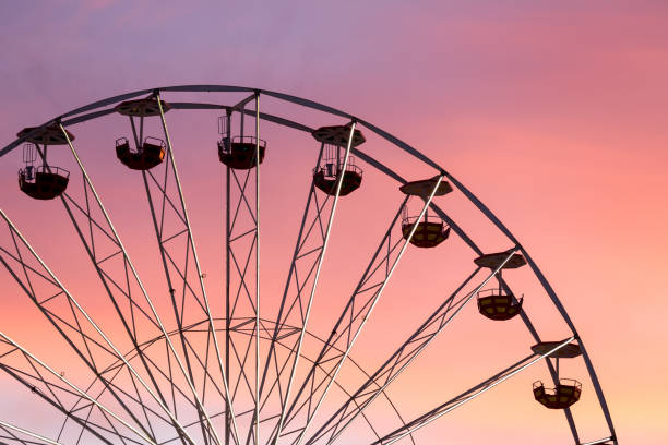 istock Ferris wheel at the sunset 1415430522