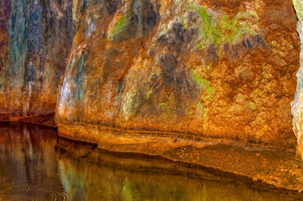 istock Internal natural made decorations inside Stopica cave at Zlatibor. 1415433354