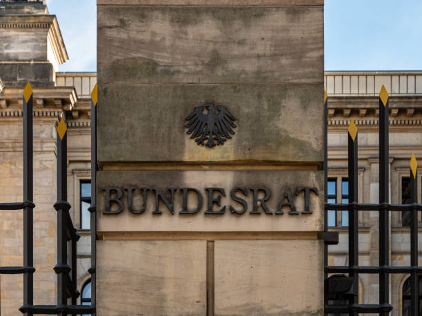 istock Bundesrat Lettering and the German Eagle 1415433488