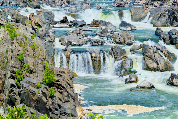 istock Great Falls on the Potomac River, Great Falls Park, Virginia (USA) 1415438649