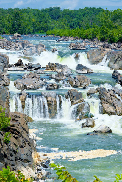 istock Great Falls on the Potomac River, Great Falls Park, Virginia (USA) 1415438671