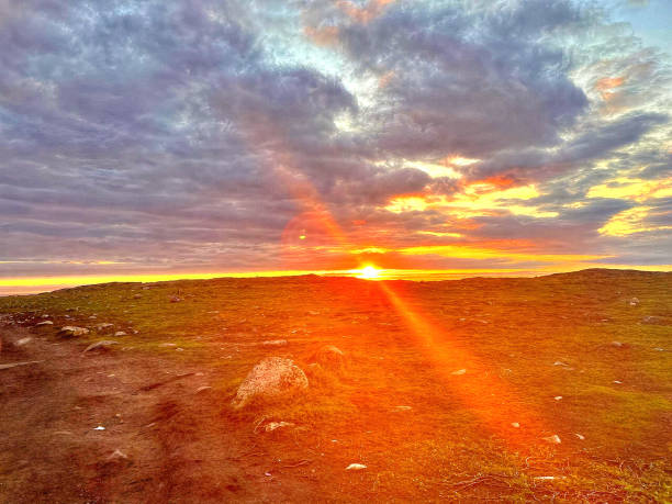 istock The Sun. Polar Day in Arctic 1415441815