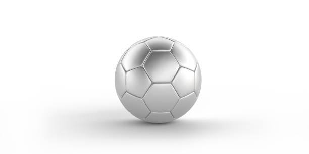 istock Soccer ball isolated on white background with shadow 1415448694