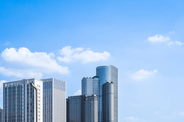 istock Sunny day: modern city of Chengdu 1415477157