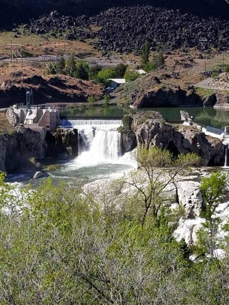 istock Shoshone Falls, and the Snake River Idaho 1415481049