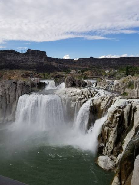 istock Shoshone Falls, and the Snake River Idaho 1415481056