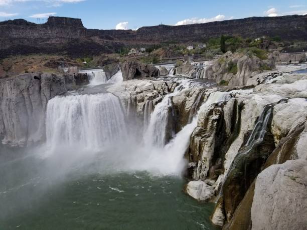 istock Shoshone Falls, and the Snake River Idaho 1415481058