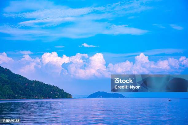 Biwa Lake In Summer Stock Photo - Download Image Now - Beach, Beauty, Beauty In Nature