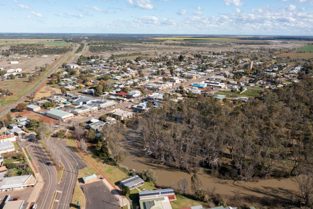 istock town of Hillston. 1415497110