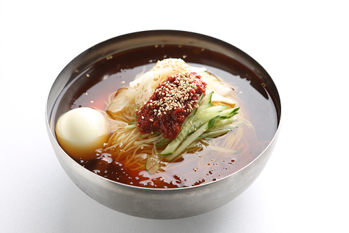 Korean traditional cold noodles