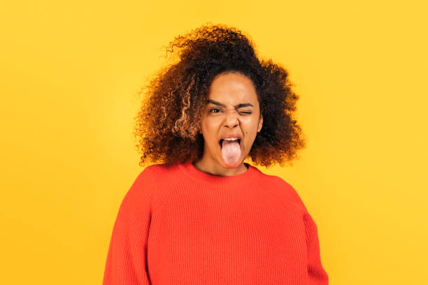 istock Happy Afro Woman in Studio 1415518633