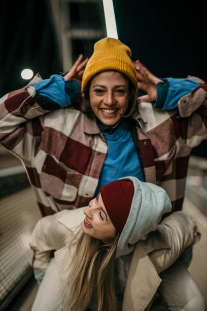 istock Girls having night fun 1415521227