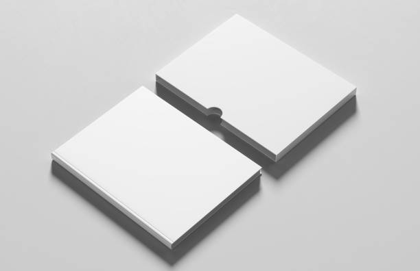 istock Slipcase book mock up isolated on white background. 3D illustration. 1415525130