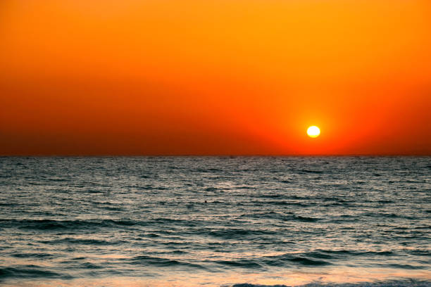 istock Beautiful colorful seascape during sunset 1415525993