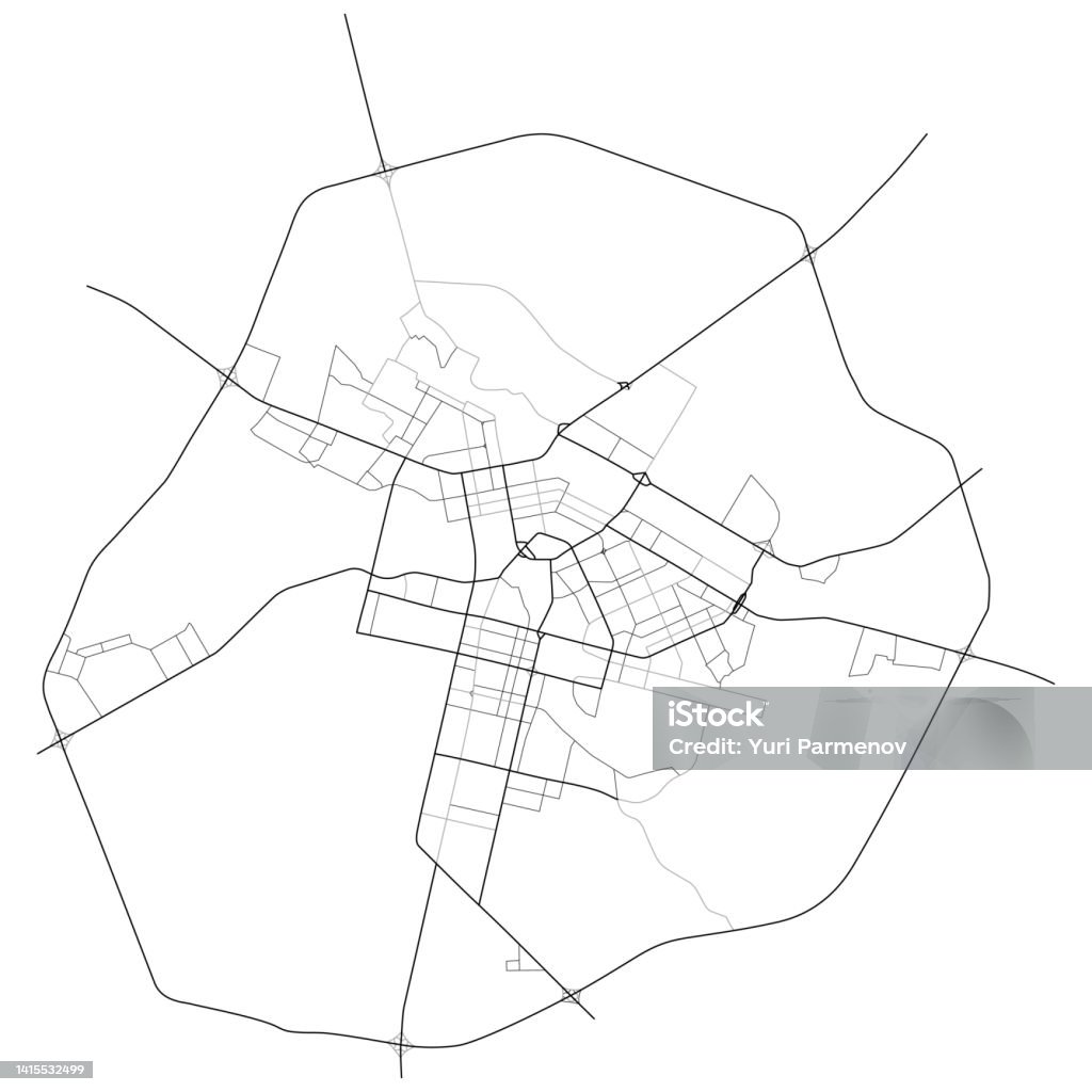 Peta Kota Jalanjalan Kota Dalam Rencana Peta Skema Jalan Lingkungan