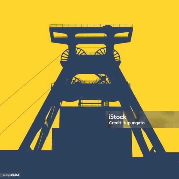 Vectorgraph Mine Mining Industry Mine Vector Stock Illustration - Download Image Now ...