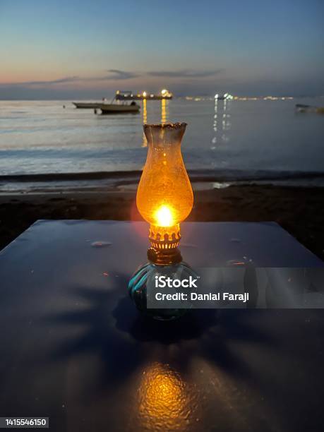 Beautiful Coastal Night Stock Photo - Download Image Now - Beach, Beauty, Bright