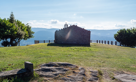 Beautiful place on the coast of Galicia