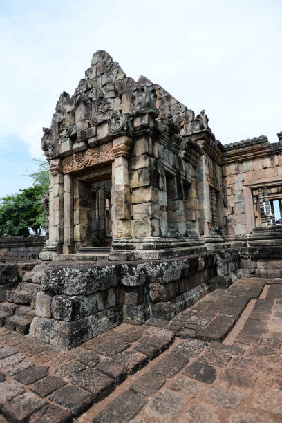 istock Prasat Muang Tam temple complex in Thailand against a blue sky 1415557697