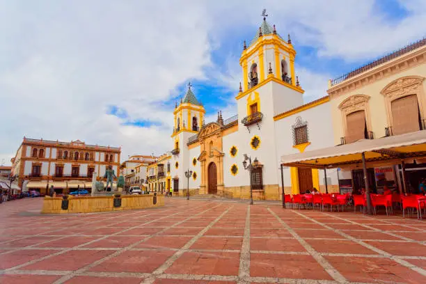 Ancient Village Ronda in Andalisia, Spain