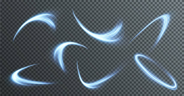 Light blue Twirl. Curve light effect of blue line. Luminous blue circle.  Light blue pedistal, podium, platform, table. Vector . Light blue Twirl. Curve light effect of blue line. Luminous blue circle.  Light blue pedistal, podium, platform, table. Vector . swirl pattern stock illustrations