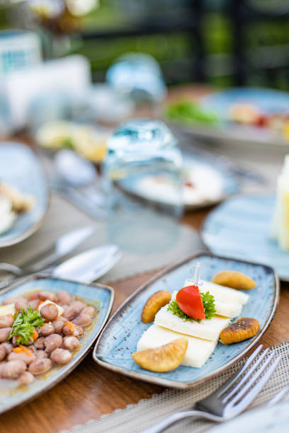 istock Middle Eastern and Turkish dinner table. Set of meat dishes. 1415574818