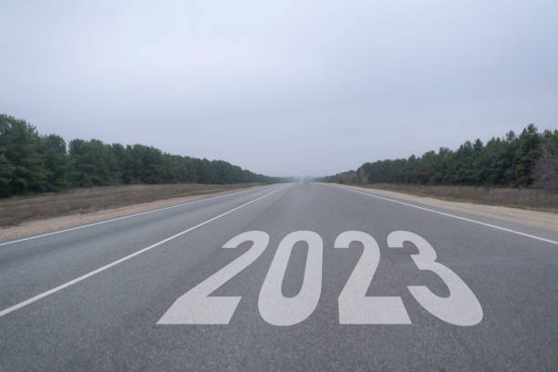istock 2023 new year on the road highway, future destination on way forward 1415576118