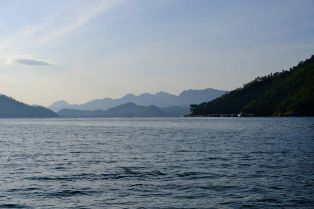 istock Mountain View with Water and Sky 1415576981