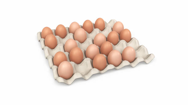 istock Eggs Brown Clipping path in Carton 1415578126