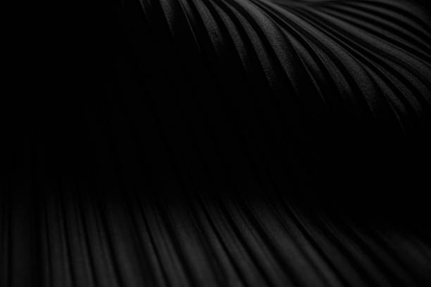 istock Elegant black cloth texture with black spot background texture 1415585518