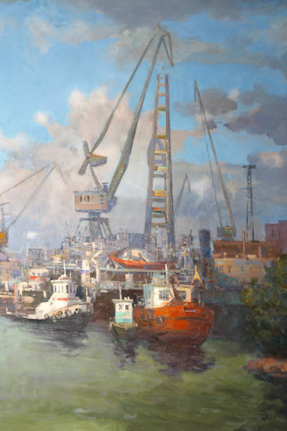 istock Painting oil on canvas 
