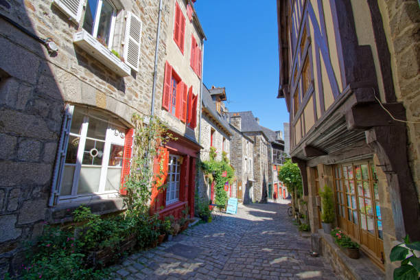 istock center of Dinan 1415595444