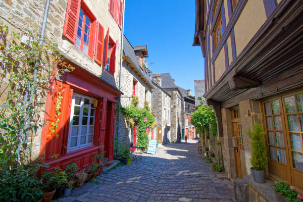 istock center of Dinan 1415595446