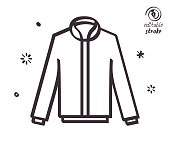 istock Playful Line Illustration for Fashion Cycle 1415599310