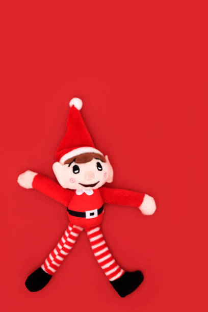 istock Christmas Elf Toy Santa Helper Tree Decoration 1415603237