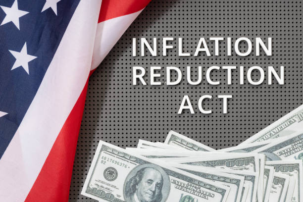 Inflation reduction Act law concept stock photo