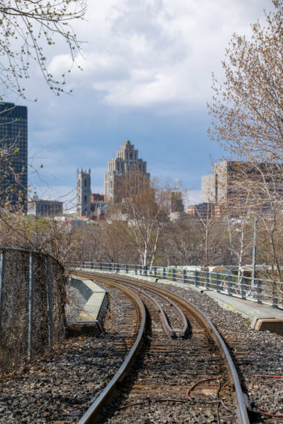 istock Railroad in Montreal 1415607697