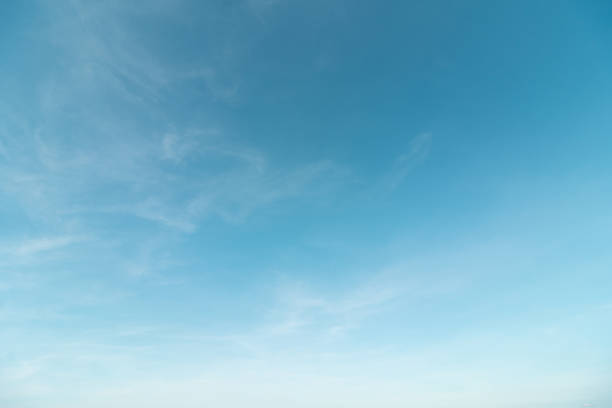 istock Summer blue sky cloud gradient light white background. Beauty clear cloudy in sunshine calm bright winter air bacground. Gloomy vivid cyan landscape in environment day horizon skyline view spring wind 1415608250