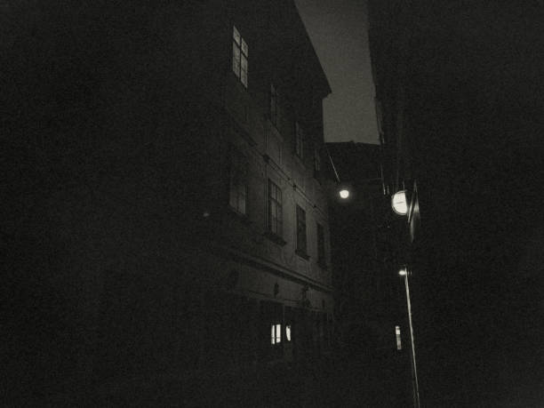 Kleine Gasse in Blankenburg bei Nacht