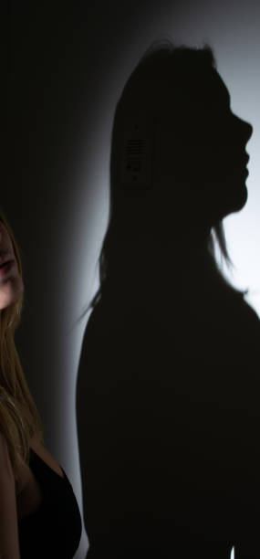 istock Shadow of a woman 1415608621
