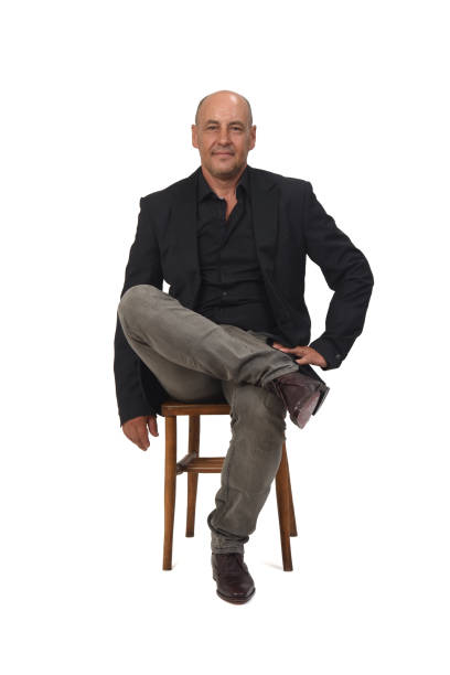 istock full portrait of a man on white background 1415622126