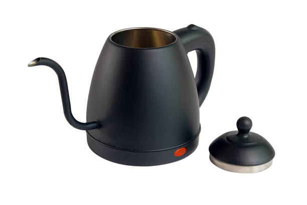 istock Modern electric kettle for coffee bar or home kitchen room. 1415624116
