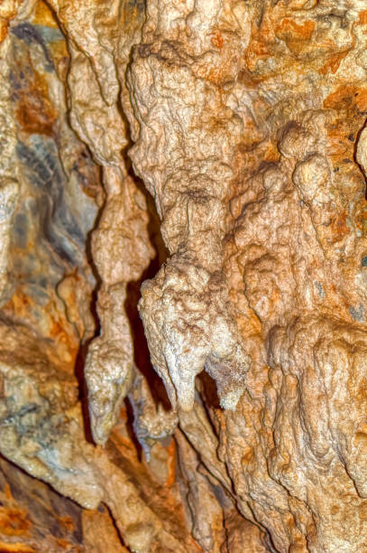 istock Beautifull internal natural made decorations inside Stopica cave at Zlatibor. 1415626136