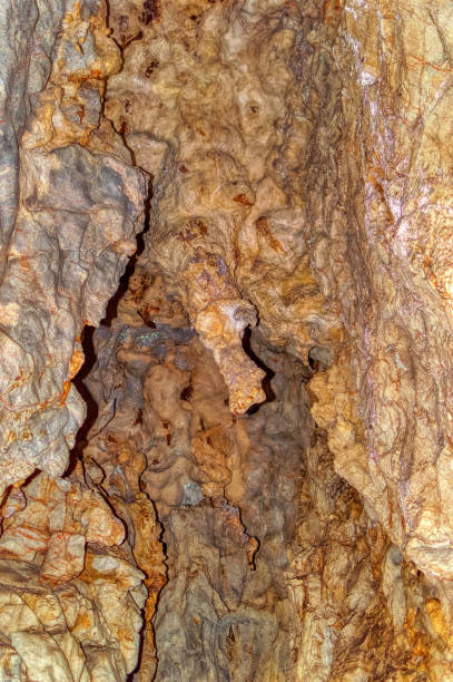 istock Beautifull internal natural made decorations inside Stopica cave at Zlatibor. 1415626221