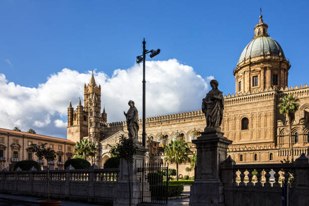 Palermo building Cathedral church architecture, Sicily, Italy