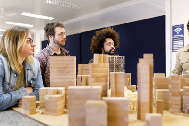 istock Students paying attention to the professor lecture 1415644425
