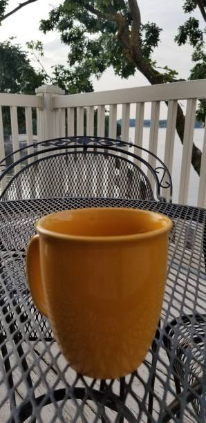 istock Coffee over the lake 1415646262
