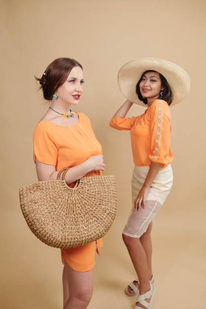 istock Young Women Posing in Photo Studio 1415647367