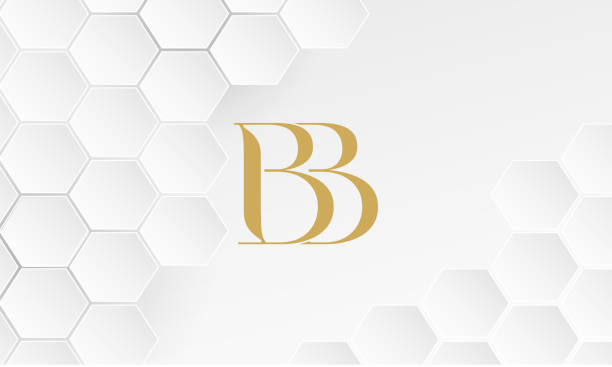 istock Alphabet Letters B or BB business logo template for any business 1415660206