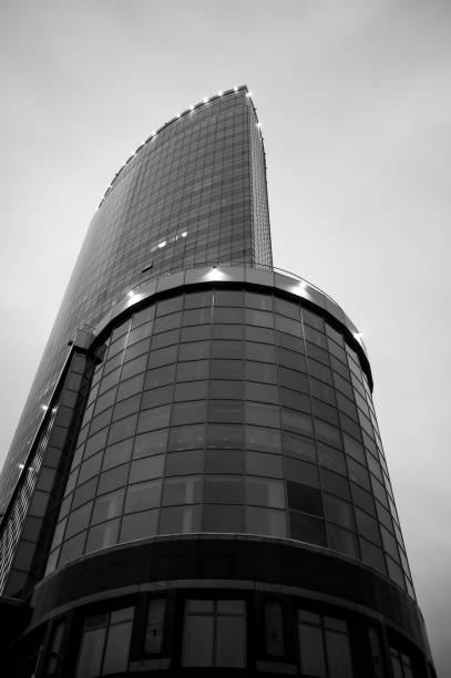 istock unusual building with lots of windows and interesting architecture 1415669402